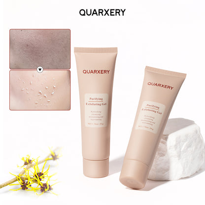 【MX】QUARXERY Gel Esfoliante Purificante Global - Textura Refrescante com Extratos Vegetais para Pele Limpa e Suave 50g（副本）