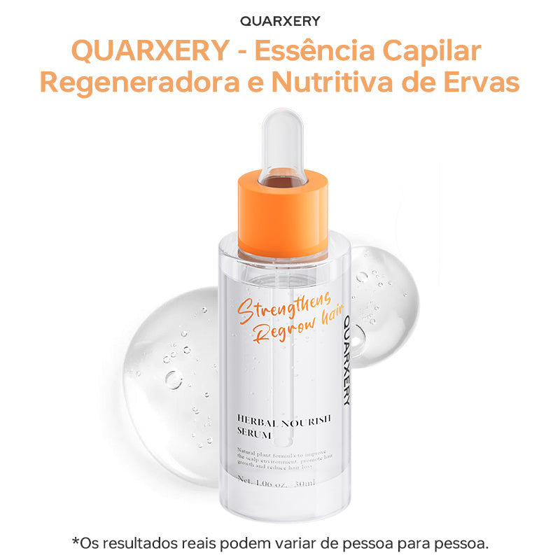 QUARXERY Esencia Capilar Nutritiva y Regeneradora a Base de Hierbas: Extractos naturales de plantas proporcionan una nutrición completa desde la raíz hasta las puntas