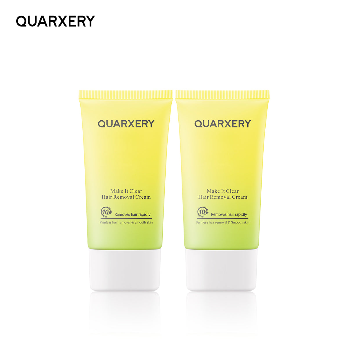 Creme para Remoção de Cabelo QUARXERY para Mulheres e Homens Gel Indolor para Remoção de Cabelo Lotion para Remoção de Cabelo Indesejado Apto para Todos os Tipos de Pele 60ml / 2.11oz