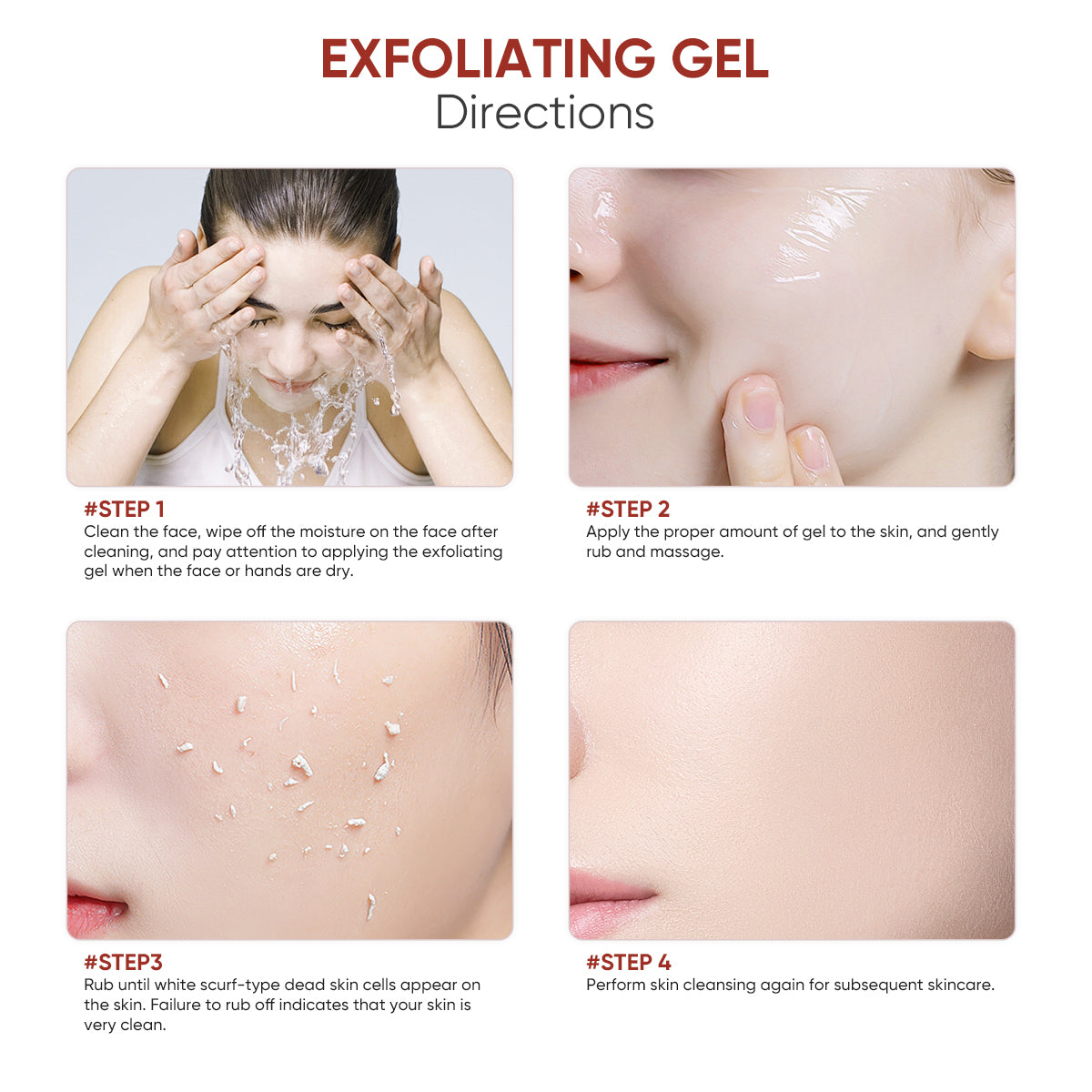 【MX】QUARXERY Gel Esfoliante Purificante Global - Textura Refrescante com Extratos Vegetais para Pele Limpa e Suave 50g（副本）