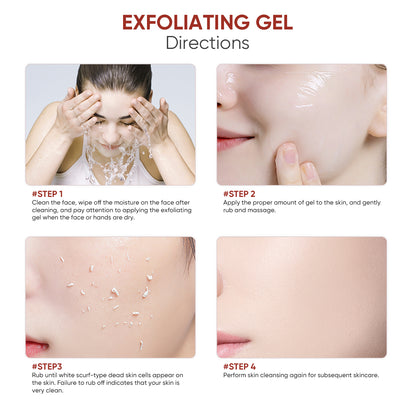 【MX】QUARXERY Gel Esfoliante Purificante Global - Textura Refrescante com Extratos Vegetais para Pele Limpa e Suave 50g（副本）